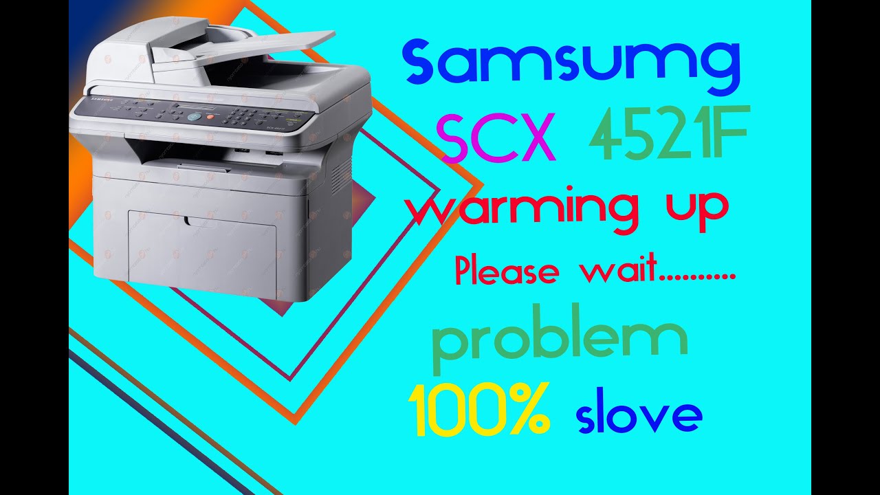 samsung printer drivers scx-4521f for mac